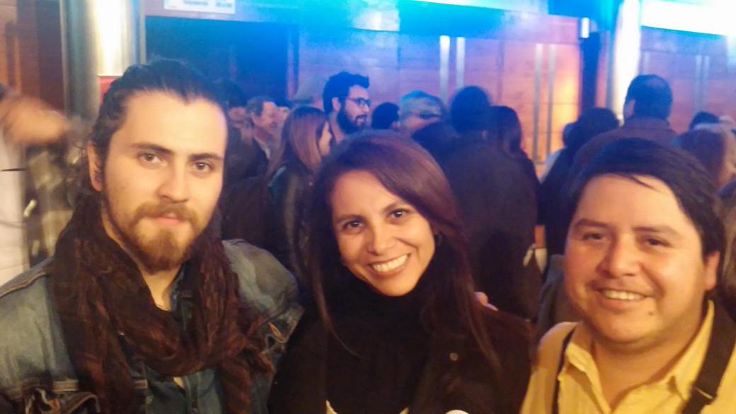 fabipinilla's tweet photo. En el TEATRO DE #TALCA #TRIFULKA http://t.co/yt2LEwWL4w