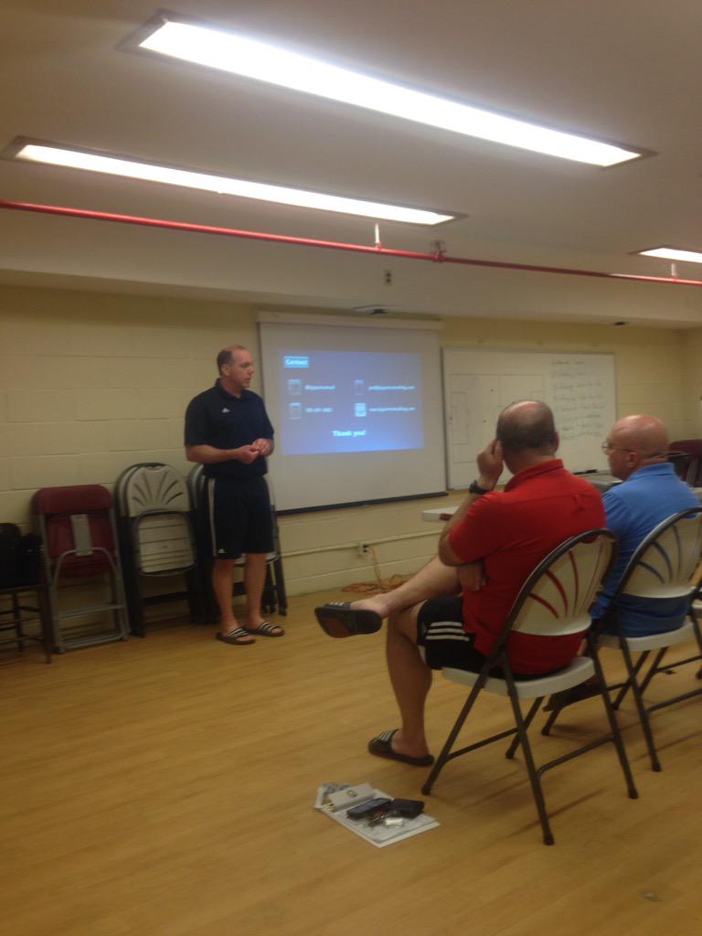 KNSC_TD's tweet photo. KNSC Coaching Clinic on Principles of Play. Coaching education = player development.
#alwayslearning http://t.co/7pq6gTsrXm