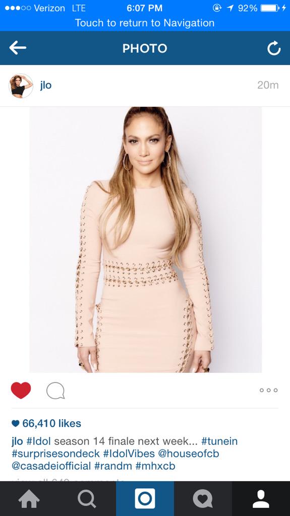 marianna_hewitt's tweet photo. Miss JLO! In @HouseOfCB #MHxCB dress http://t.co/xi9z50djPZ