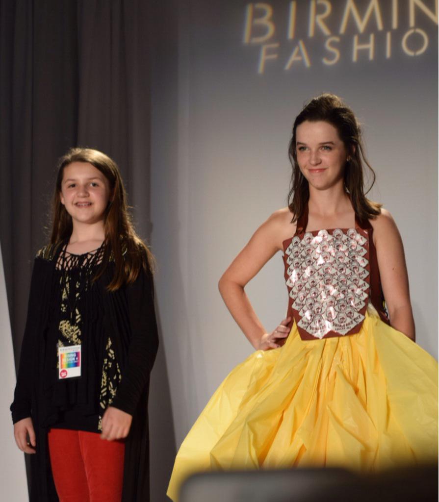 WaldropChristy's tweet photo. Congrats LOLA WALDROP @BerryMiddle for walking runway at @BHAMFashWeek #risingdesignstar #BFW2015 http://t.co/wzUgV3UCma