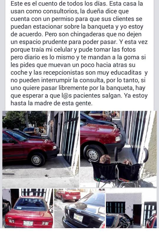 Colonia Narvarte (@colonianarvarte) on Twitter photo Respetemos el espacio del peatón // “<a href="/EsXiuh/">El cambio es Xiuh</a>: Zempoala #282 col. Narvarte entre cumbres de Acultingo y Luz Saviñon. ” Respetemos el espacio del peatón // “<a href="/EsXiuh/">El cambio es Xiuh</a>: Zempoala #282 col. Narvarte entre cumbres de Acultingo y Luz Saviñon. ”