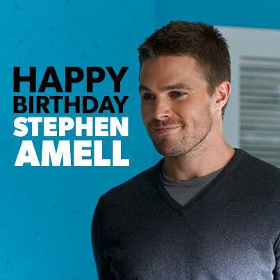 Happy Birthday Stephen Amell     