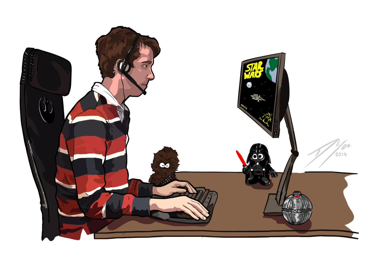 Husband's birthday present. It's a good likeness!