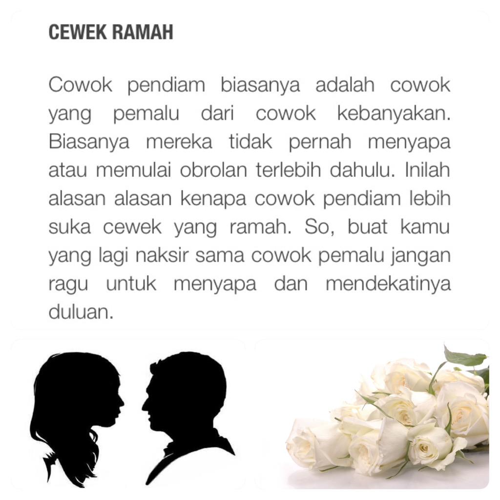 emilly_corner's tweet photo. #3 cowok pendiam suka cewek yg ramah dan baik hati 😀 #emillysweetnotes jadi manner tetap dijaga ya sweet 😉 http://t.co/I8ySvmB6hU
