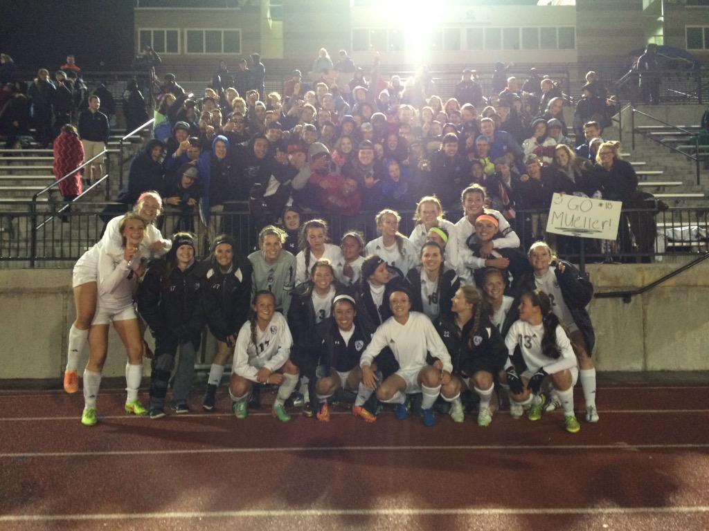 Grandview_HS's tweet photo. Girls Soccer Playoffs: Wolves win a tough battle over Smoky Hill 1-0. Great job ladies! Proud of your fight. http://t.co/aiKCRZpgpk