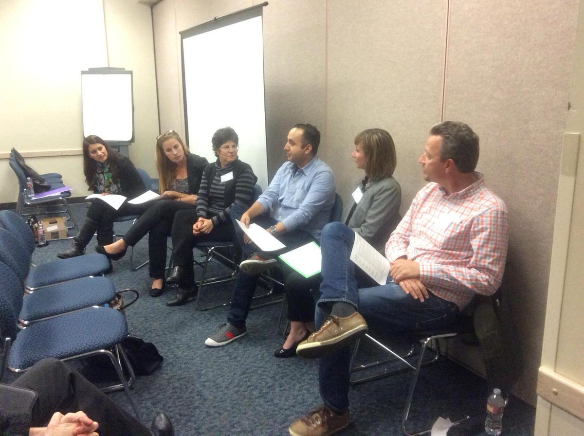 Cooperating teachers and teacher candidates sharing their experiences and wisdom #CSUFTitanPRIDE #betterforkids