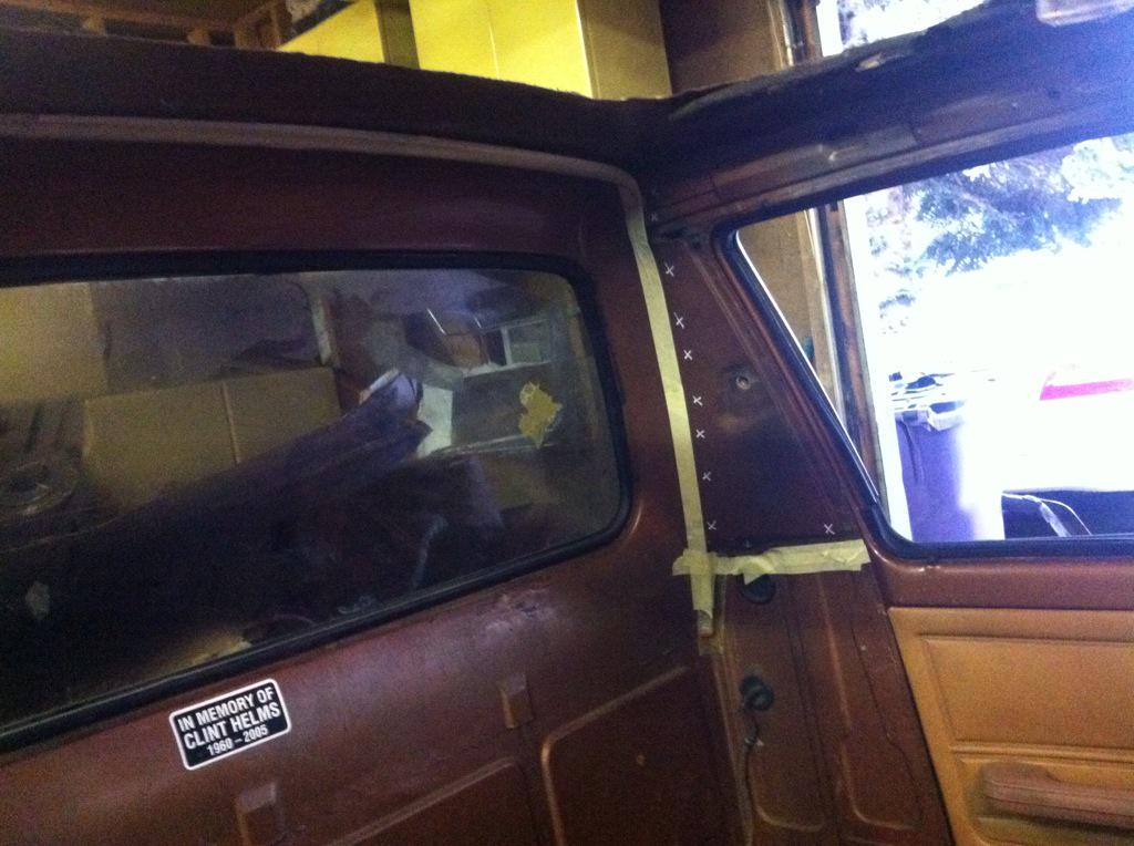 RabbitRebuild's tweet image. Today: Lots of grinding on the new roof &amp;amp; marked most of the cut lines. The hardest part is just around the corner.