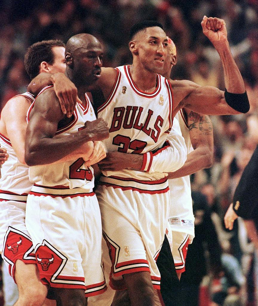 Derrick Rose is 1st Bulls player to make a playoff buzzer-beater since MJ did so in 1997 Finals. (via <a href="/EliasSports/">Elias Sports Bureau</a>)