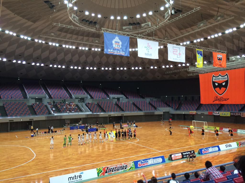 シュライカー大阪対アグレミーナ浜松 Fリーグ 15 5 9 コミュサカ Togetter
