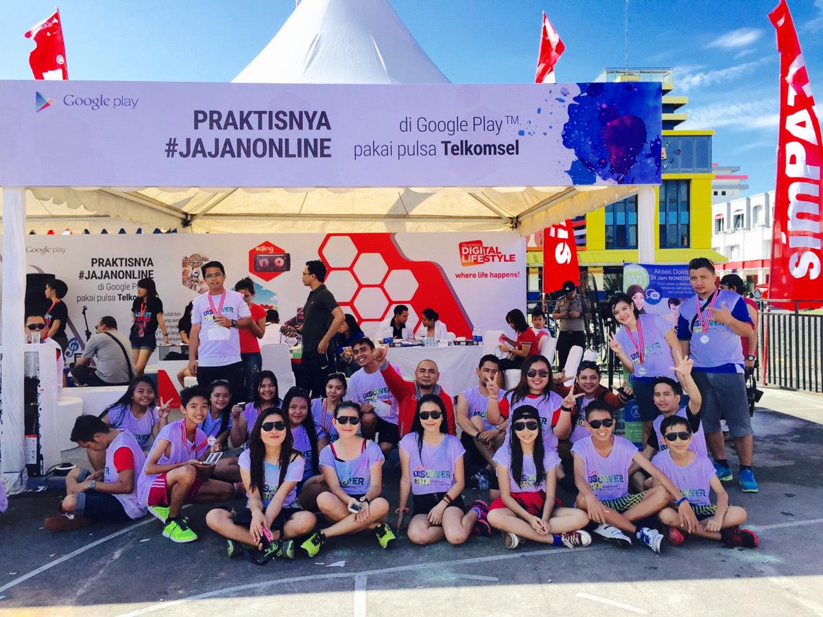 TelkomselManado's tweet image. Terima kasih yg sdh having fun bareng kita di @SimPATI #DiscoverRun