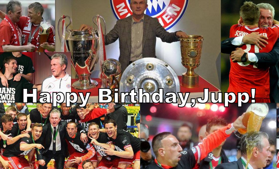 Happy 70th birthday, Jupp Heynckes! 