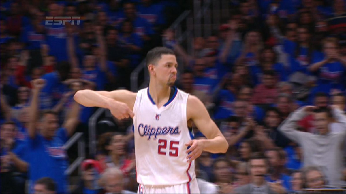 SportsCenter's tweet photo. They are chanting Austin Rivers in the Staples Center! http://t.co/JHFBzZ4Loa