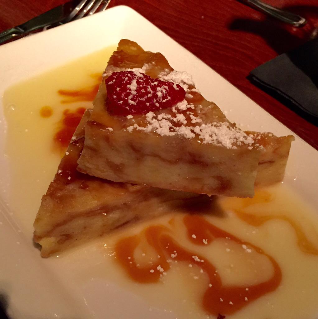kesupandmustard's tweet photo. #croissantbreadpudding FTW! 😃 @jenevolves knows how to pick good restaurants! http://t.co/iMFi0zvmoB