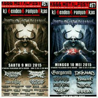 Helaan dahsyat dari K666 production!! at gor padjajaran 9 mei 2015 gratis!!! 10 mei 2015 dengan tiket Rp 25.000 \m/