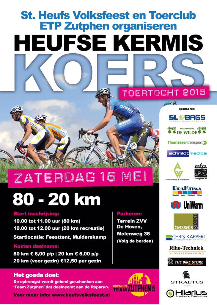 HeufseKK's tweet photo. Nog 1 week en dan gaan we weer fietsen! Zaterdag 16 mei start vanaf 10:00 uur. http://t.co/gkFzeKK1LT