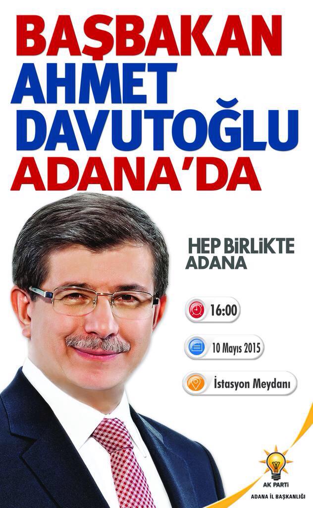 avfikretyeni's tweet photo. Adana yarın
Saat 16:00'da
Istasyon meydanında
Tarih yazacak. http://t.co/uheMqb9322