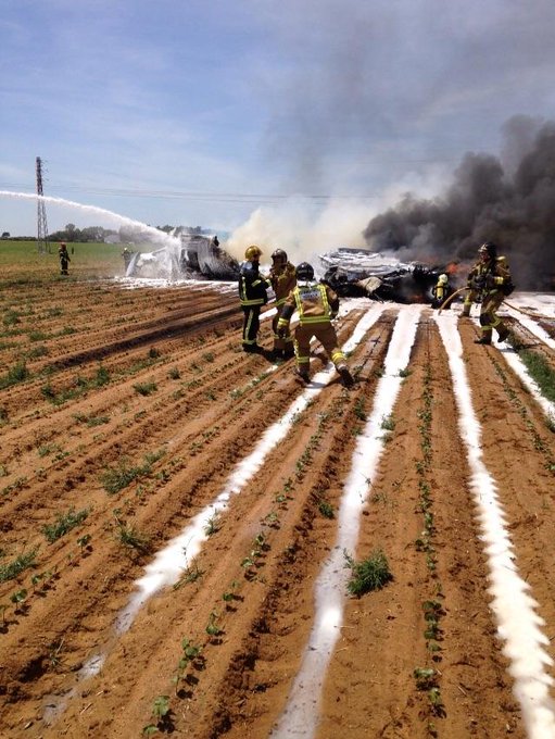 Airbus 00m Crashes Near Seville Airport In Spain Bangalore Aviation