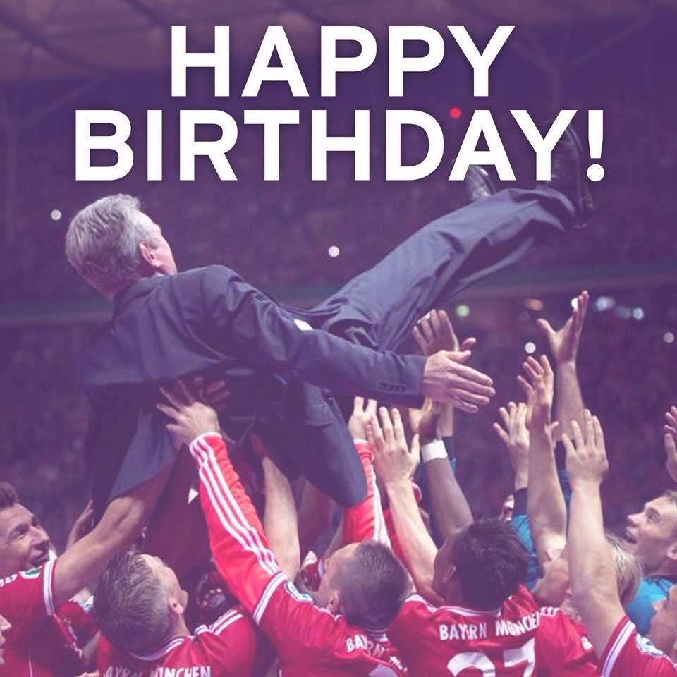 Jupp Heynckes turns 70 years old today.
 = Happy Birthday! 