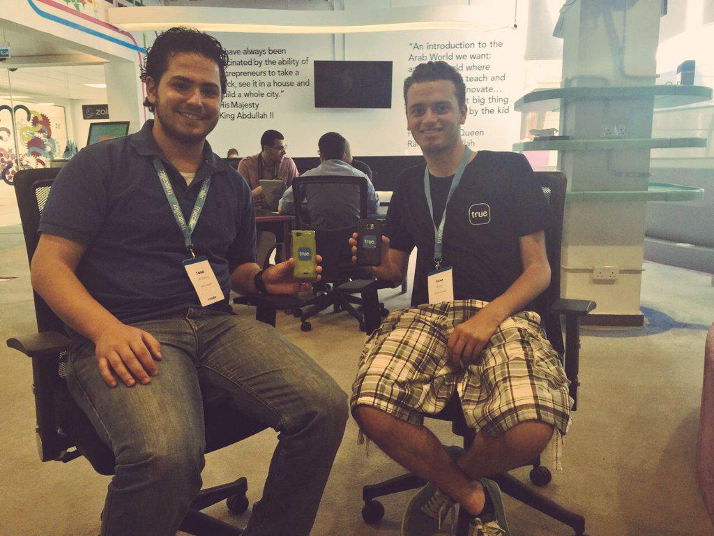 FerasNour's tweet photo. We're here at @ZINCJordan, sponsoring #MCW15 as @Truecaller ambassadors. #CodingWiz #Amman #Jo http://t.co/9wABgKc6jI