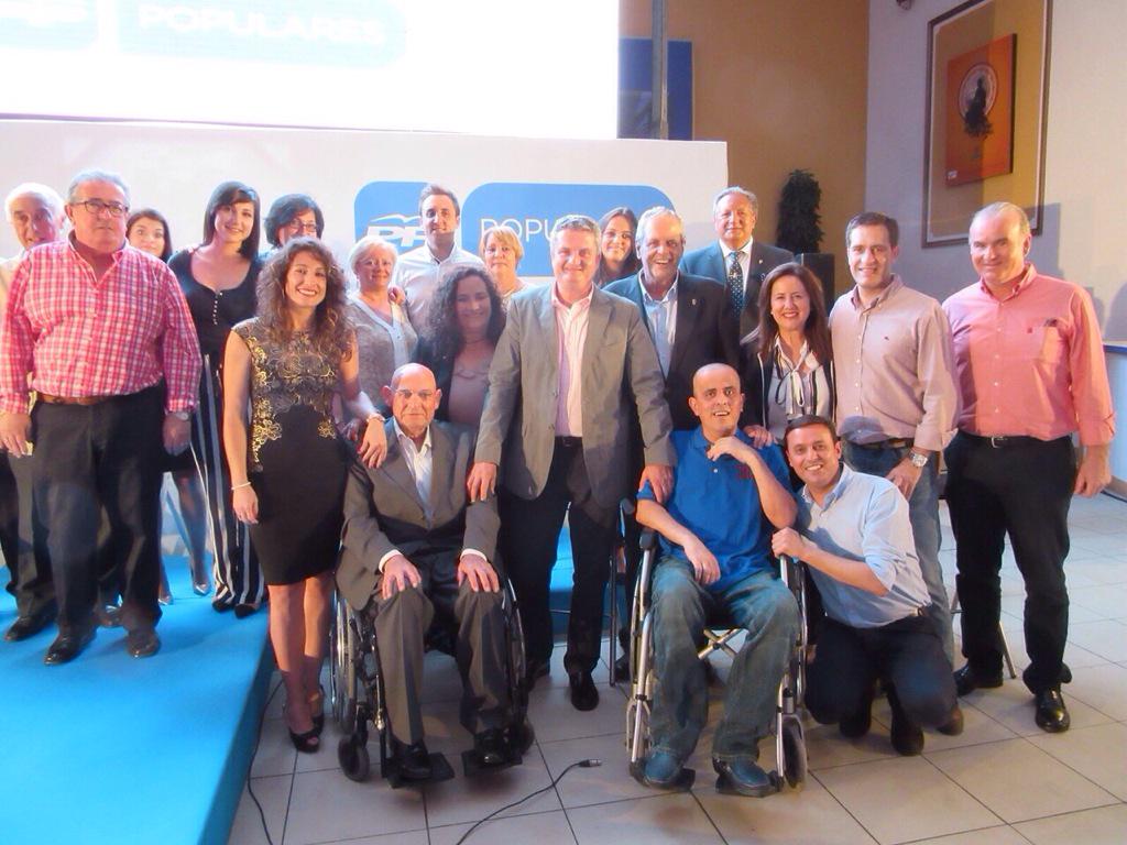 JoseCarmelo_J's tweet photo. presentación Candidatura de Vera del @ppopular_vera http://t.co/57zAIQMZ5f