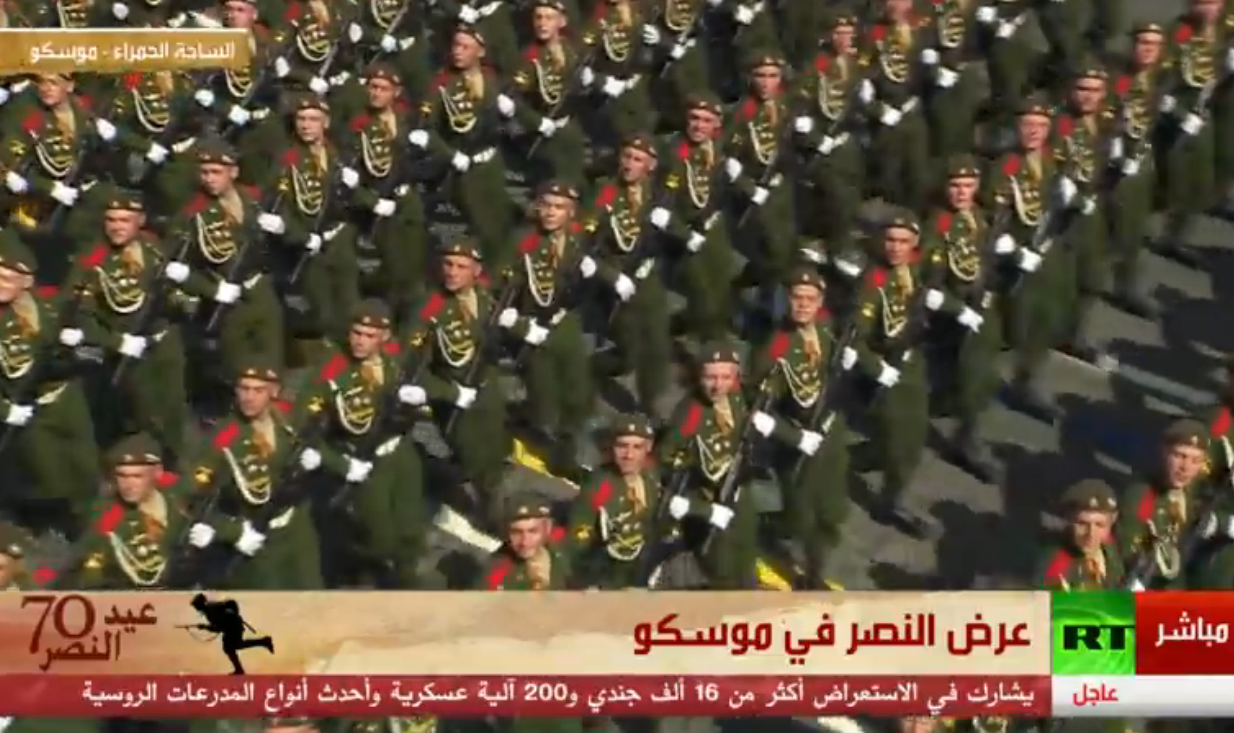 تغطية مباشرة للاستعراضات العسكرية بمناسبة الذكرى الـ70 لعيد النصر CEjHJ_WWEAAOpsq