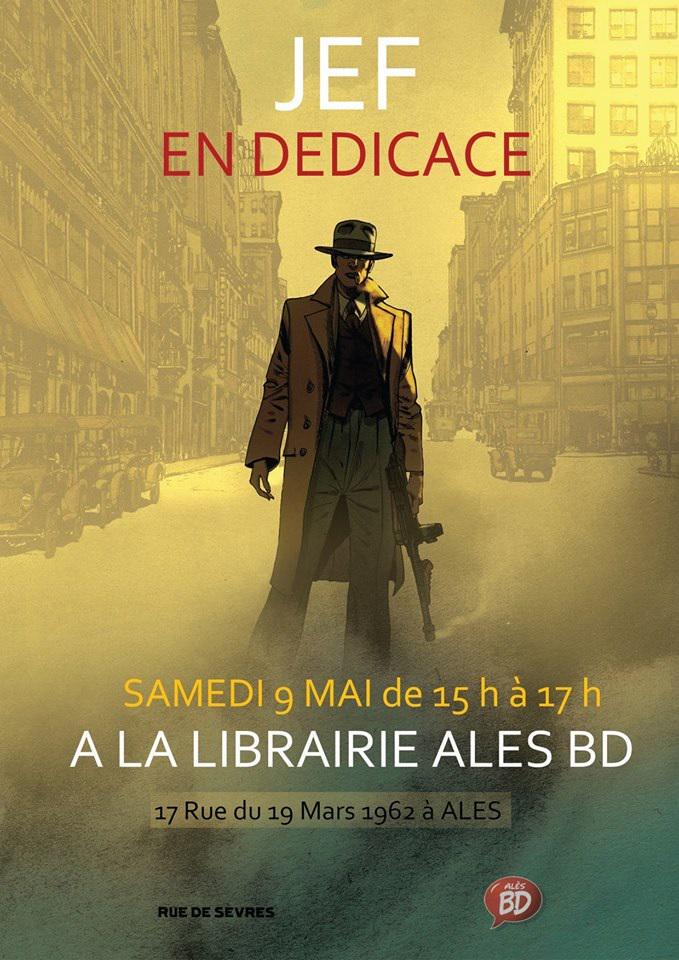 ales_bd's tweet photo. Jef sera en dédicace pour Balles perdues aujourd'hui de 15h00 à 17h00. http://t.co/oQiUUvn0p6