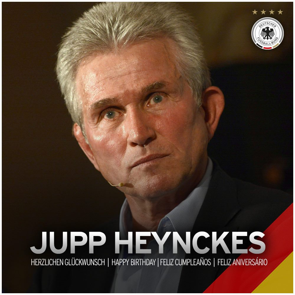 A World & European Champion as a player and a treble-winning coach - Happy 70th Birthday, Jupp  