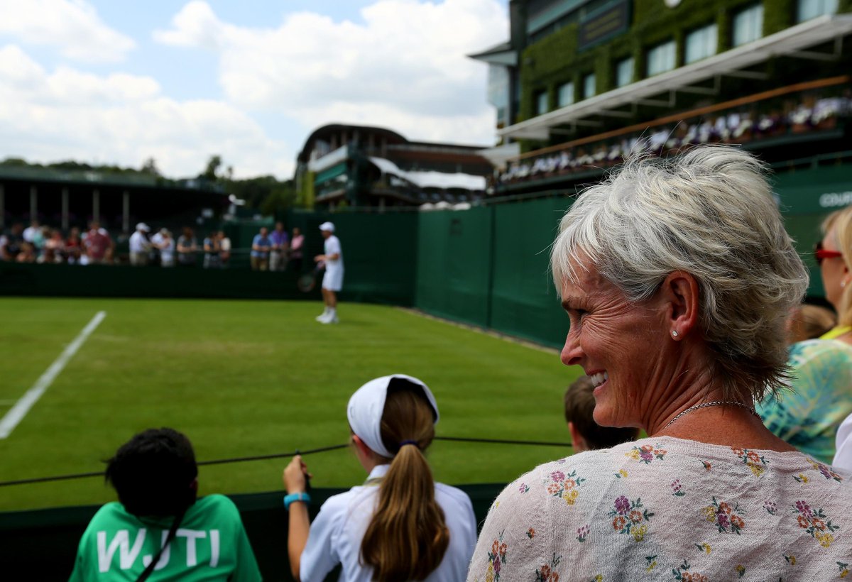 AustralianOpen's tweet photo. .@judmoo isn’t just mum to @andy_murray &amp; @jamie_murray. This #tennis mum has had a huge influence on the game http://t.co/2h27TWIumc