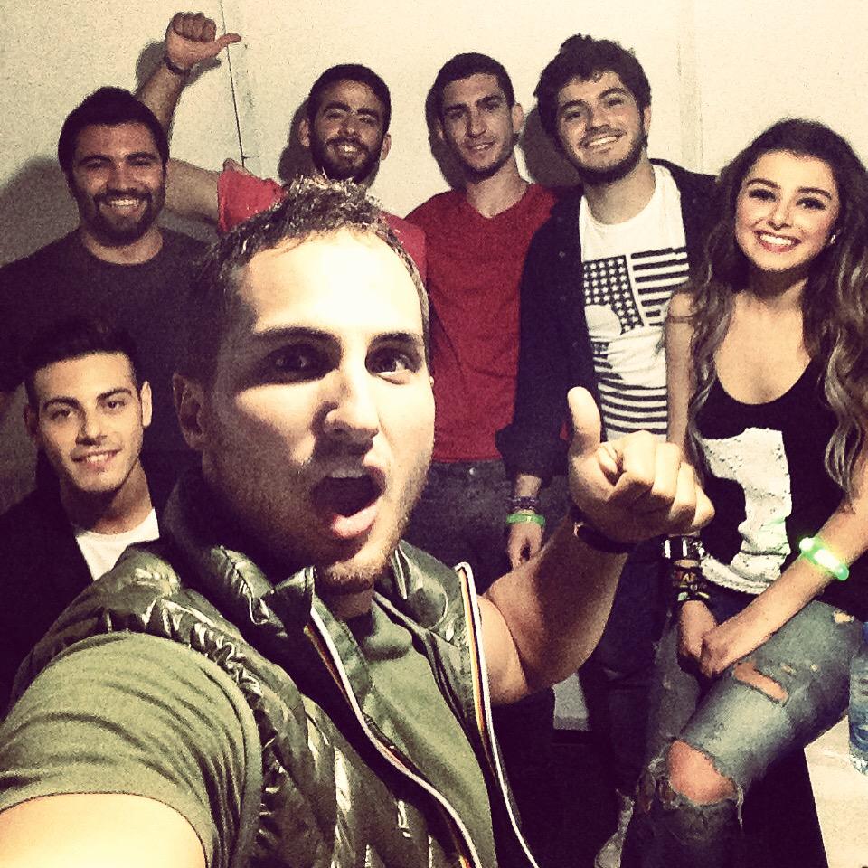 TheCoolcumbers's tweet photo. Last night was so much fun! With @silviochiha @omardean23 and @marittahallani http://t.co/o7CHSccfdY