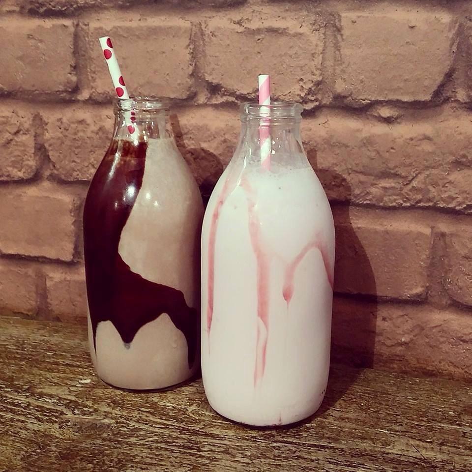 somewhereelsec's tweet photo. Now serving milkshakes 😄 #somewhereelsecoffee #thirsty http://t.co/hNLyZ3CDqR