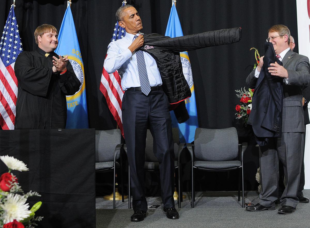 jahlquistPHOTO's tweet photo. Had an awesome day covering @BarackObama's visit to Watertown: http://t.co/k6SwJdRtBc via @argusleader. #ObamaSD http://t.co/MS3l2a8xzK