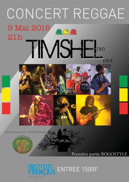IFStLouis1's tweet photo. ►Timshel band (En première partie : Bogostyle) I 09 MAI 2015 à 21h
Entrée : 1500 Fcfa
☛ http://t.co/OX4yAKXmCi http://t.co/5JNij22TMH