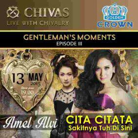 ferdisudiro's tweet photo. "@amelalvi28: Amel Alvi ( djset ) at Golden Crown Jakarta this Wednesday http://t.co/lCRHe3XKLx" mending lo sepongin gue aja mel