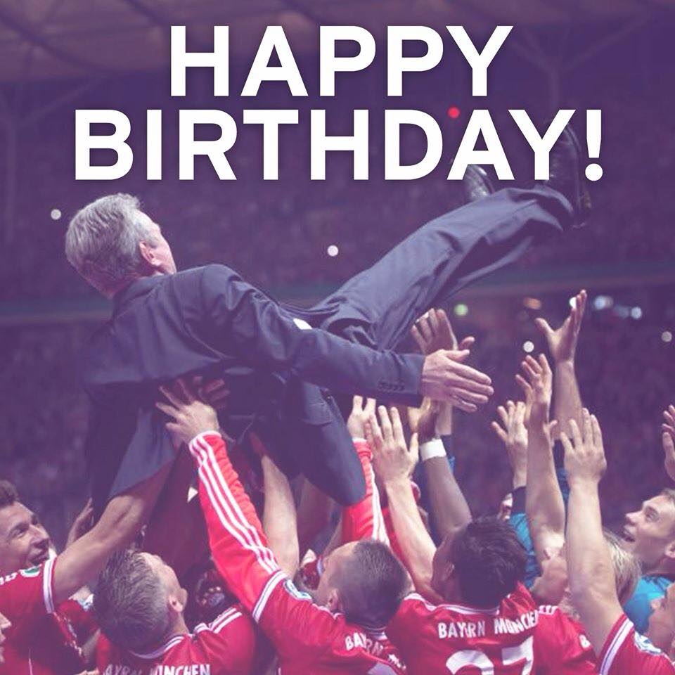 Happy Birthday, Jupp Heynckes (70)!  