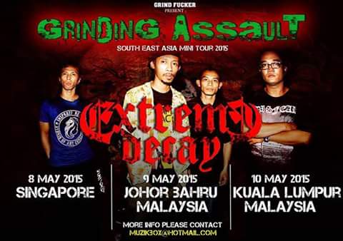 Today Grinding Assault South East Asia Mini Tour 2015 Extreme Decay !