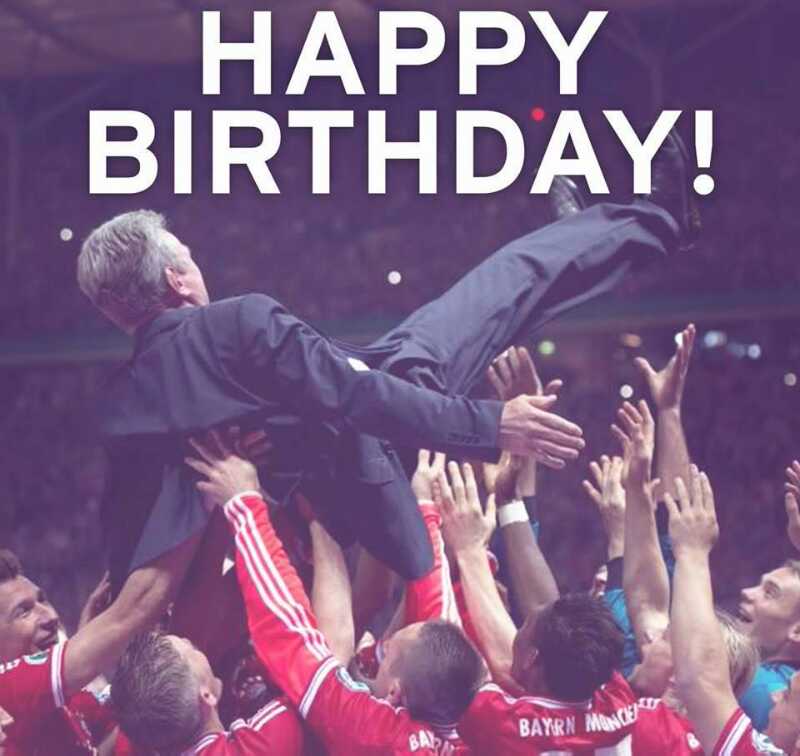 Jupp Heynckes turns 70 years old today *party* Happy Birthday(y)! 