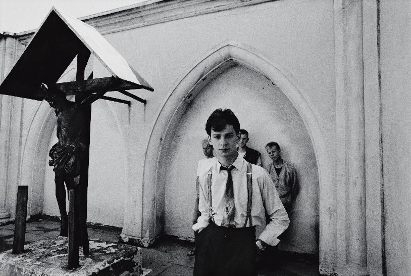 Happy Birthday to Dave Gahan! Photo: Anton Corbijn, Depeche Mode, London 1981. On view in 1-2-3-4. 