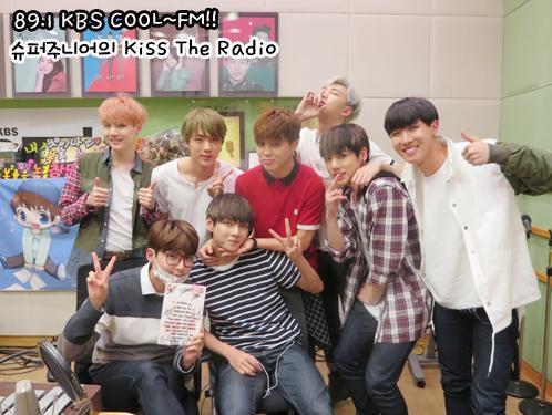 SMTownEngSub's tweet photo. [ENG SUB] [FULL] 150505 KBS Kiss The Radio with DJ Ryeowook and BTS (updating) http://t.co/VbY6eTTkpl http://t.co/ub0inO5OV7