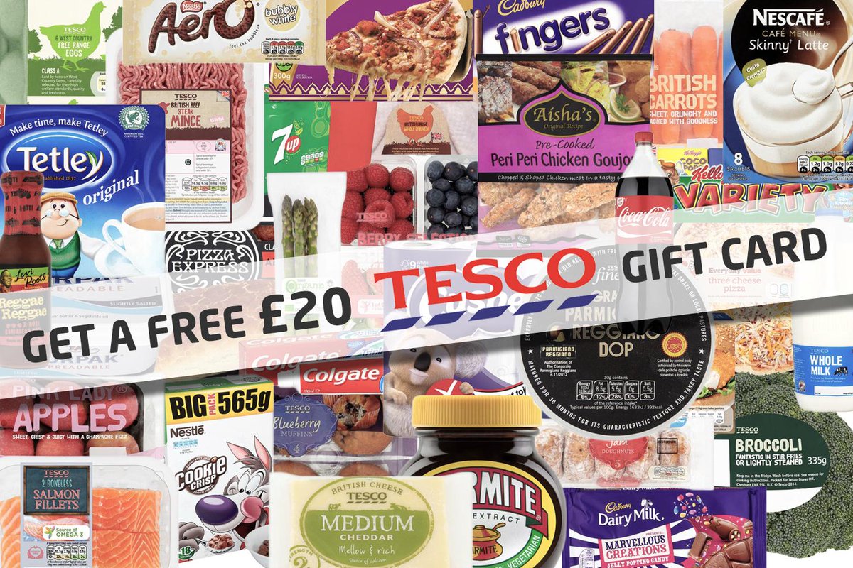 BargainMums's tweet photo. Free £10 of TESCO shopping!
Spend £9.99 &amp; get £20 TESCO voucher FREE!
^Cancel after trial http://t.co/IbcwebwBVM http://t.co/SHa7zMrCdd