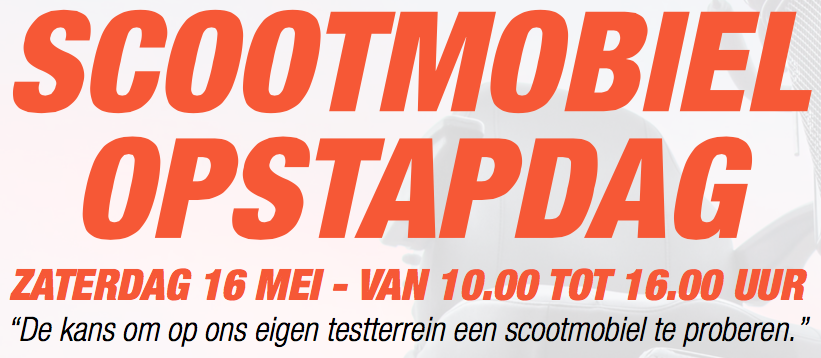Volgende week zaterdag 16 mei bent u van harte welkom op de Scootmobiel Opstapdag! steenbergenmobiel.nl/scootmobiel-op…