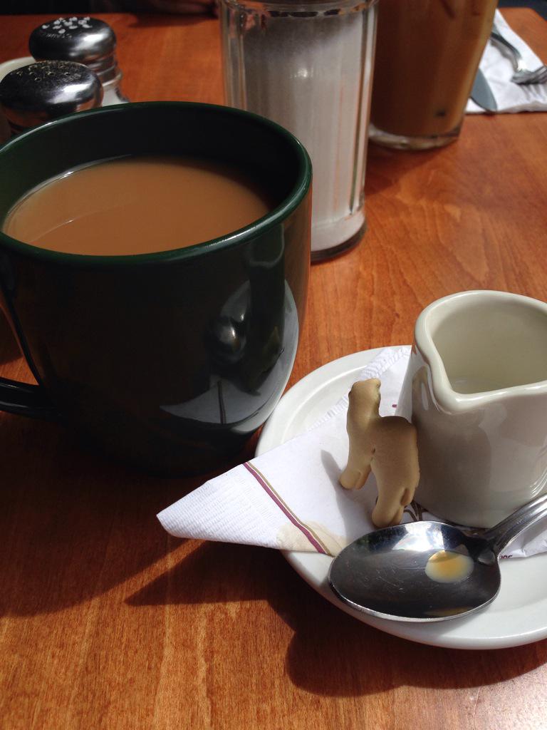 schrankm's tweet photo. @OpenCityDC why, yes... I will have animal crackers with my coffee everyday! Thank you. http://t.co/qYpDIr8K97