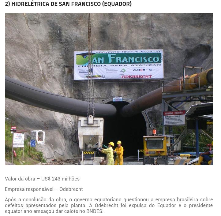 N_Carvalheira's tweet photo. 243 milhões de dólares americanos, no Equador! http://t.co/y5BeN1TRX3