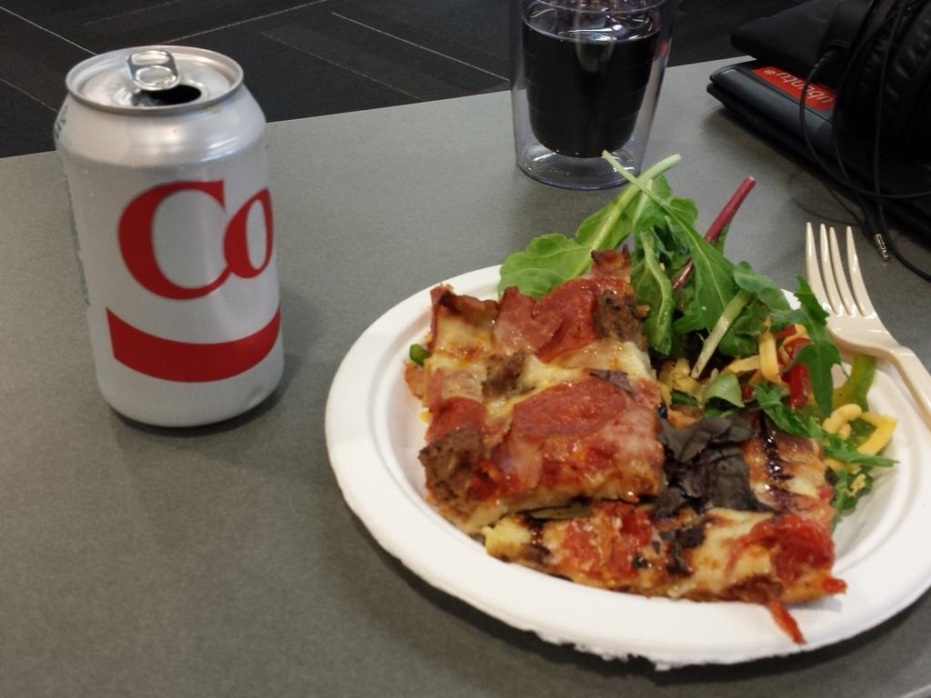 drkokandy's tweet image. Delish! Great lunch from Sol Pizza. #wcnc2015