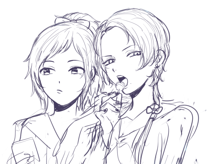 (JK清光と安定注意) この二人かわいいなぁ 