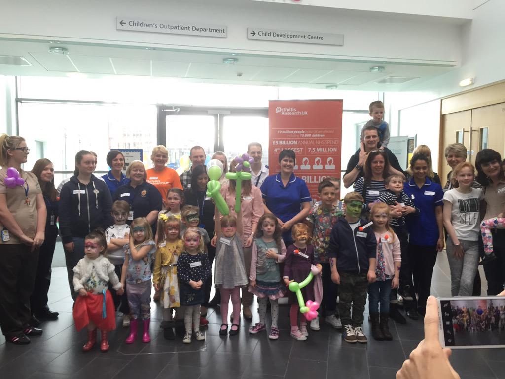@ArthritisRUK wonderful arthritis fun day in newcastle! Networking &amp; zip wire sign ups! Big thanks to Caroline!