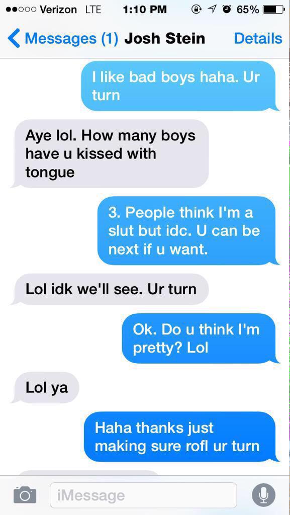 smilepIease's tweet image. 6th grade convos be like