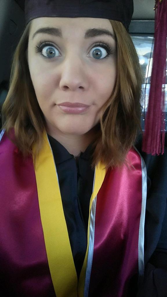 DonnaShank's tweet photo. Congratulations to my beautiful daughter, Melissa!  #iupcongrats http://t.co/RUP5AGrbrH
