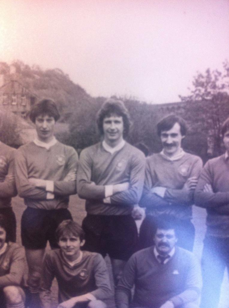 Ben_Oldroyd's tweet image. @FCSkelmanthorpe Steve Dyson 81/82 Denby FC Rollinson Cup Final 😄 #Mullet