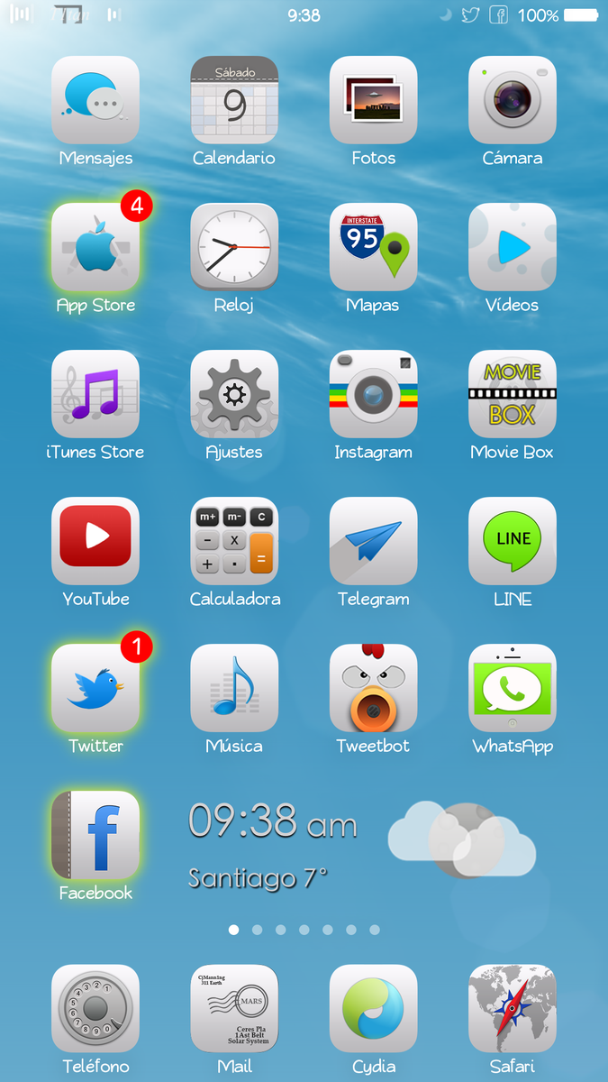SoloiPhone's tweet photo. Buenos días Iphoneros #showyourspringboard http://t.co/hQVCiw74ud