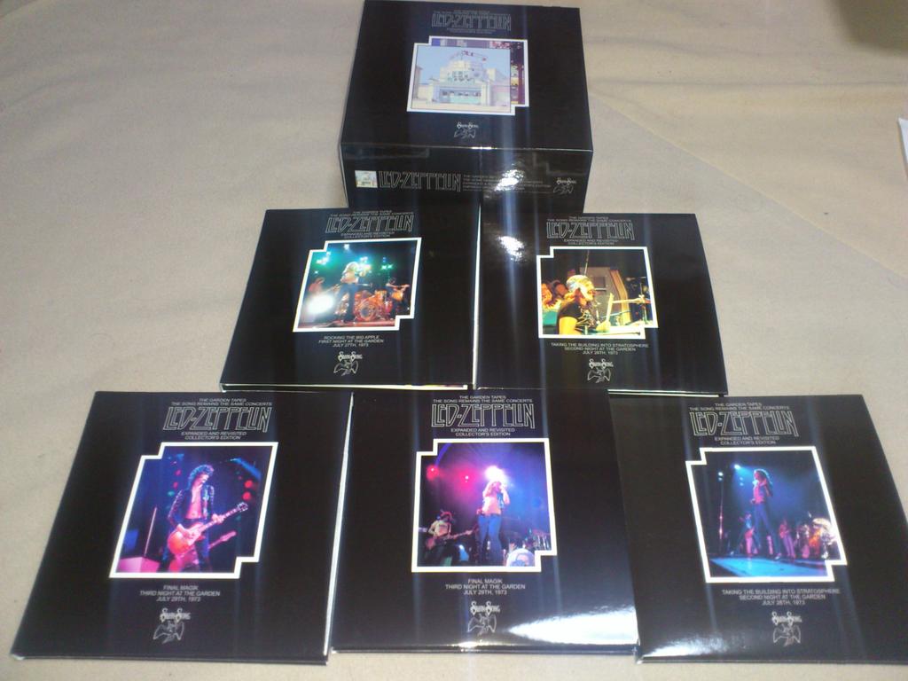 70's ROCK大好き親父 on Twitter: "Led Zeppelin『THE GARDEN TAPES THE SONG REMAINS  THE SAME CONCERTS』(1973/7/27,28,29 MSG 18CD+DVD):各公演をAとBの2ver.で収録(続く)  http://t.co/hJghUvyEKP" / Twitter